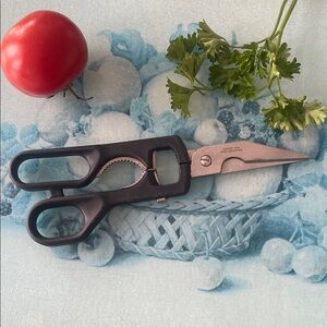 Tramontina Heavy duty kitchen shears made in Brazil.
Kitchen Scissors.